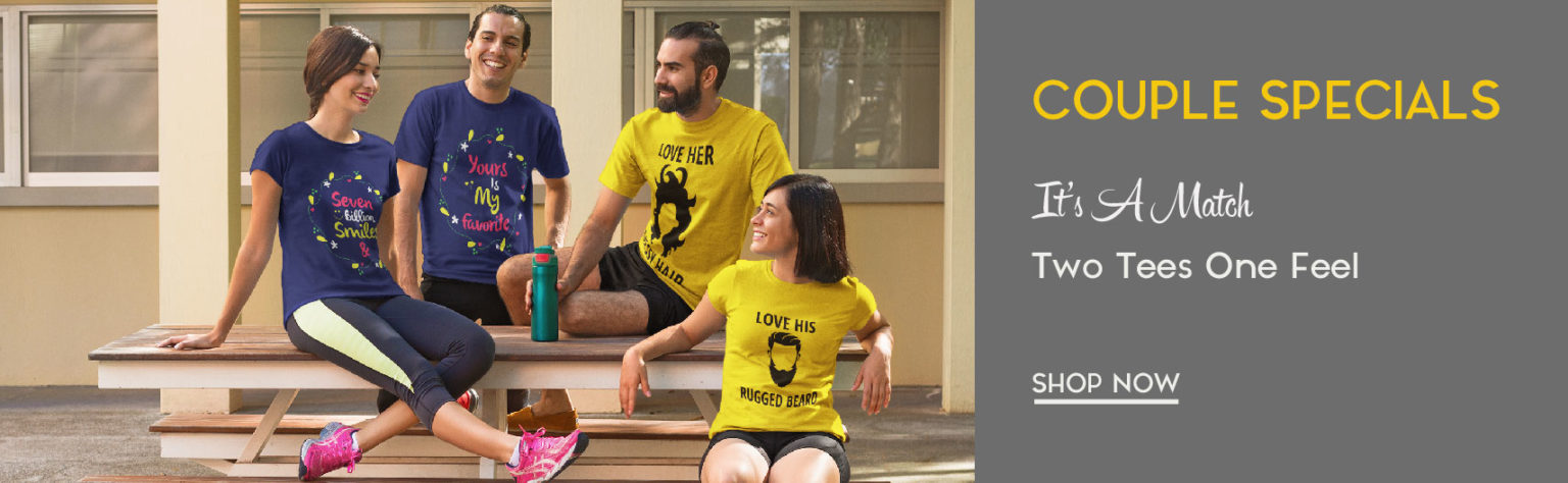 Swag Swami Couple T Shirts Homepage Card